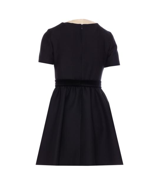 25SS 발렌티노 가라바니 숏 원피스 VADH51CF AUY Black - VALENTINO GARAVANI