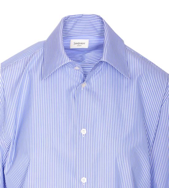 25SS 생로랑 셔츠 818606 Y4K474783 Blue - SAINT LAURENT