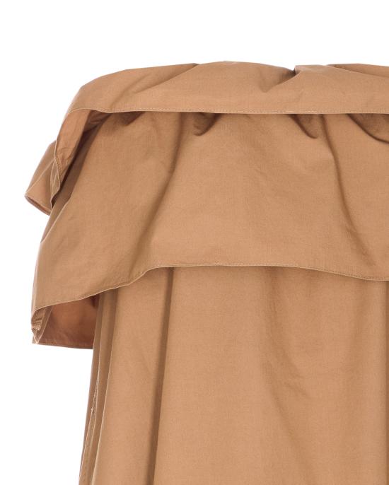 25SS 생로랑 미디 원피스 818380 YZ9AN2560 Beige - SAINT LAURENT