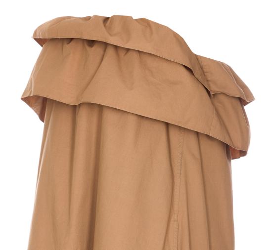 25SS 생로랑 미디 원피스 818380 YZ9AN2560 Beige - SAINT LAURENT