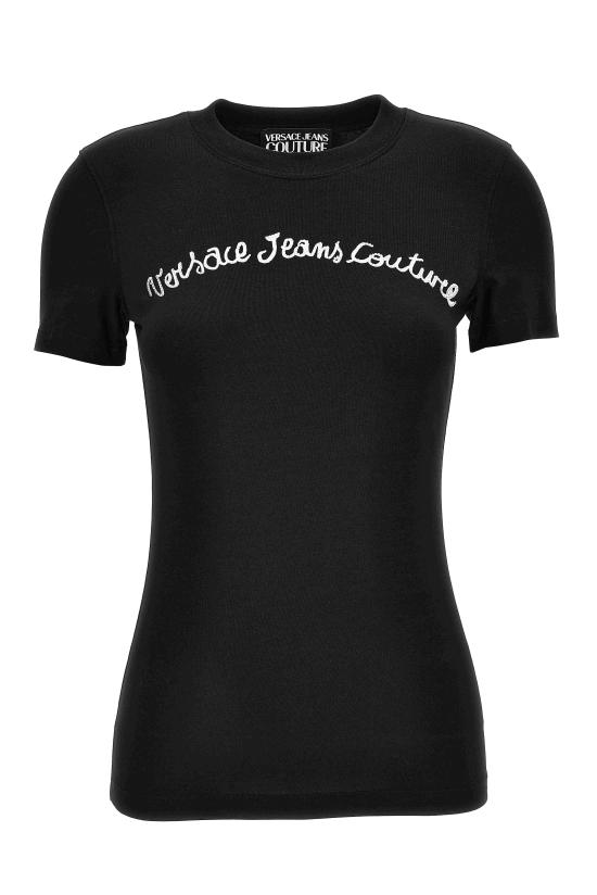 25SS 베르사체 반팔 티셔츠 78HAHC08 CJ02C899 Black