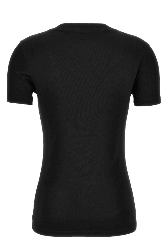 25SS 베르사체 반팔 티셔츠 78HAHC08 CJ02C899 Black - VERSACE