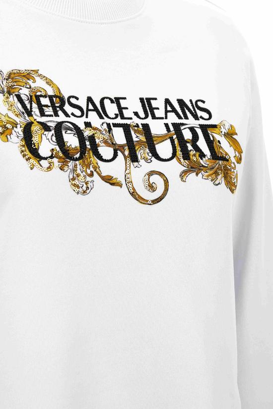 25SS 베르사체 긴팔 티셔츠 78HAIC06 CF00CG03 White - VERSACE