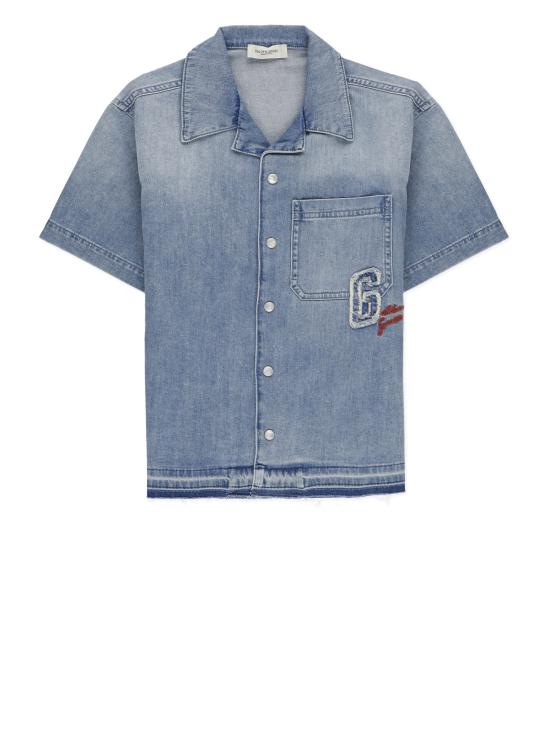 25SS [주니어] 골든구스 셔츠 GKP02217 P001936 50765 JOURNEY Blue