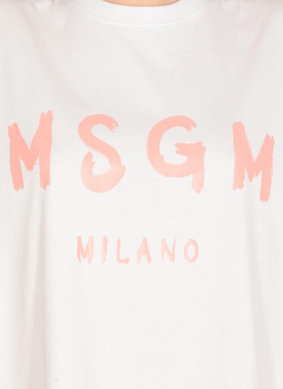 25SS 엠에스지엠 미디 원피스 3841MDA510 25700201A White - MSGM