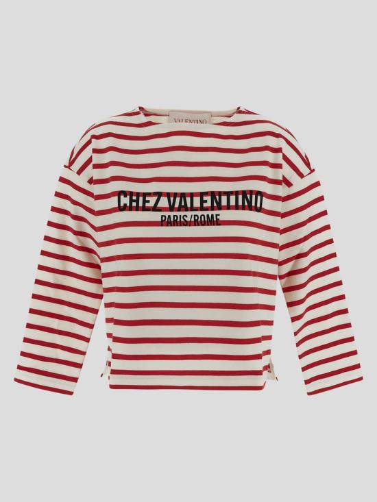 25SS 발렌티노 가라바니 긴팔 티셔츠 6B3MG24B961AS0 AVORIO - VALENTINO GARAVANI