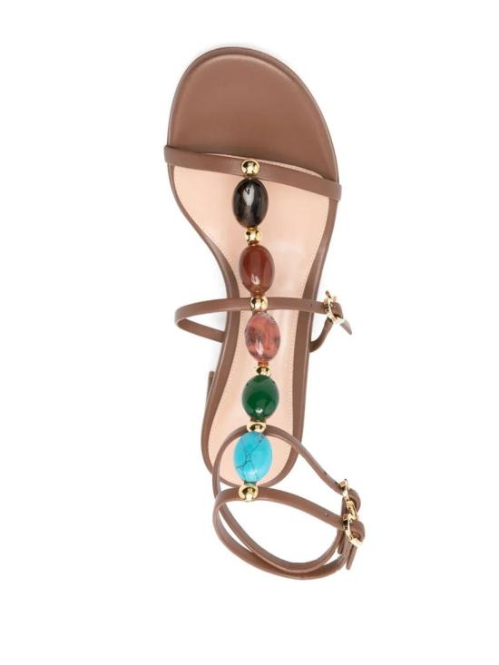 25SS 지안비토로시 샌들 G3238245RICNAP BROWN - GIANVITO ROSSI