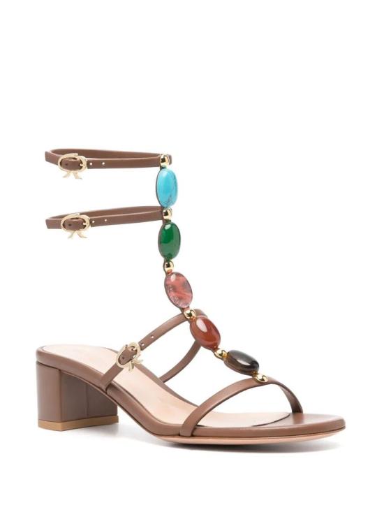 25SS 지안비토로시 샌들 G3238245RICNAP BROWN - GIANVITO ROSSI