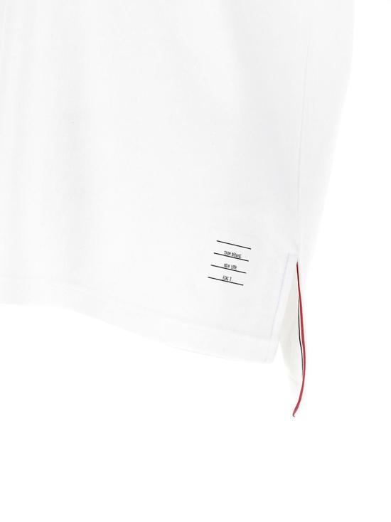 25SS 톰브라운 폴로 티셔츠 MJP209AJ0199100 WHITE - THOM BROWNE