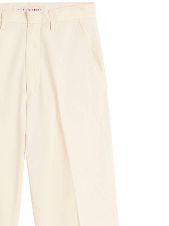 25SS 발렌티노 가라바니 스트레이트 팬츠 6V3DD03QAP105X Beige - VALENTINO GARAVANI