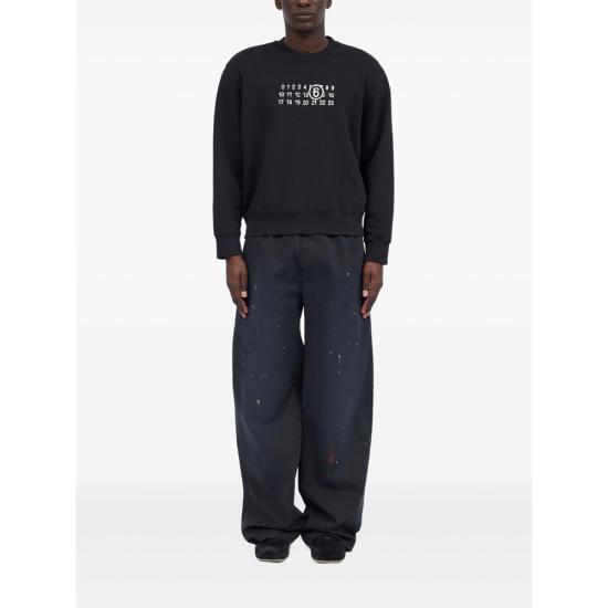 25SS MM6 메종마르지엘라 긴팔 티셔츠 M25004 SH2GU0021 900 BLACK - MM6 MAISON MARGIELA