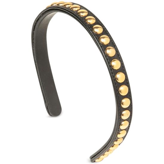 25SS 제니퍼 베어 헤어 액세서리 01BA4 BLACK BLACK GOLD