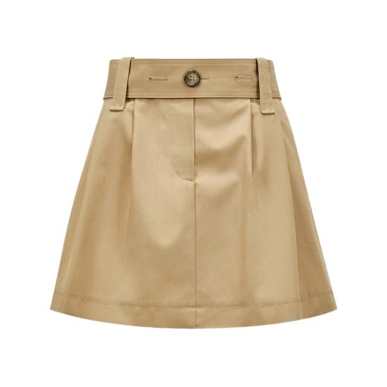 25SS 몽클레어 미디 스커트 54A36 2D000 10 235 NEUTRALS