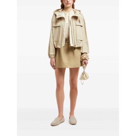 25SS 몽클레어 미디 스커트 54A36 2D000 10 235 NEUTRALS - MONCLER