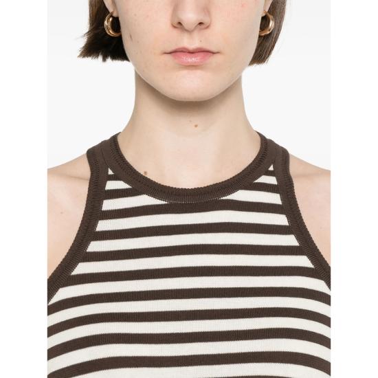 25SS 막스마라 민소매 티셔츠 ARNES 111 010 BROWN NEUTRALS - MAX MARA