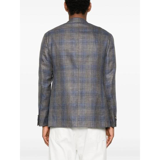 25SS 카루소 수트 자켓 509586 M2 0550 BLUE BROWN - CARUSO