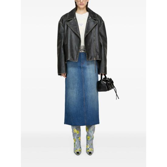 25SS 아크네 스튜디오 가죽 자켓 A70183 BLACK - ACNE STUDIOS