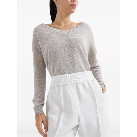 25SS 브루넬로 쿠치넬리 팬츠 MH126P7197 C600 NEUTRALS - BRUNELLO CUCINELLI