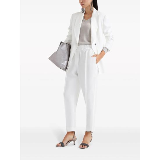 25SS 브루넬로 쿠치넬리 팬츠 MH126P7197 C600 NEUTRALS - BRUNELLO CUCINELLI