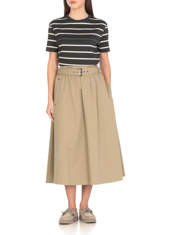 25SS 브루넬로 쿠치넬리 반팔 티셔츠 ML908HD400 C7049 Grey - BRUNELLO CUCINELLI