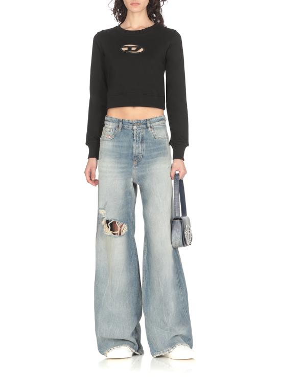 25SS 디젤 스웨터 A09931 0GRAC9XX Black - DIESEL