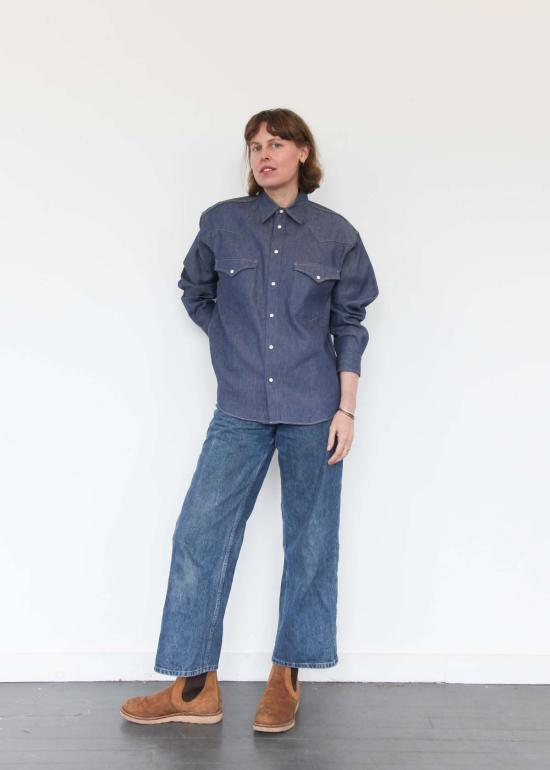  Nicholson & Nicholson 데님 자켓 니콜슨 & 니콜슨 브렌다 셔츠 - NICHOLSON & NICHOLSON