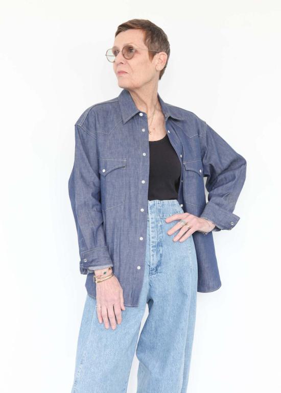  Nicholson & Nicholson 데님 자켓 니콜슨 & 니콜슨 브렌다 셔츠