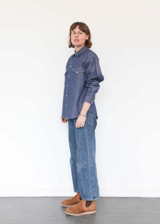  Nicholson & Nicholson 데님 자켓 니콜슨 & 니콜슨 브렌다 셔츠 - NICHOLSON & NICHOLSON