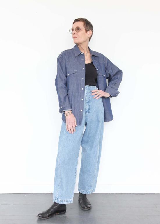  Nicholson & Nicholson 데님 자켓 니콜슨 & 니콜슨 브렌다 셔츠 - NICHOLSON & NICHOLSON