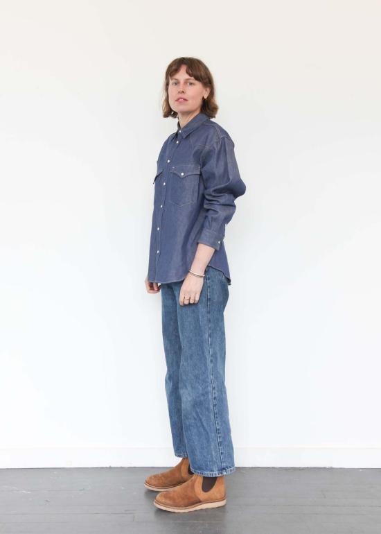  Nicholson & Nicholson 데님 자켓 니콜슨 & 니콜슨 브렌다 셔츠 - NICHOLSON & NICHOLSON