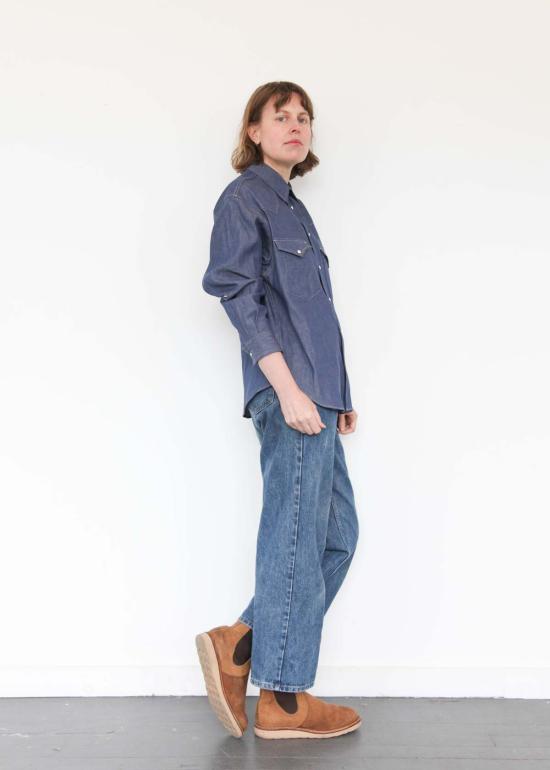  Nicholson & Nicholson 데님 자켓 니콜슨 & 니콜슨 브렌다 셔츠 - NICHOLSON & NICHOLSON