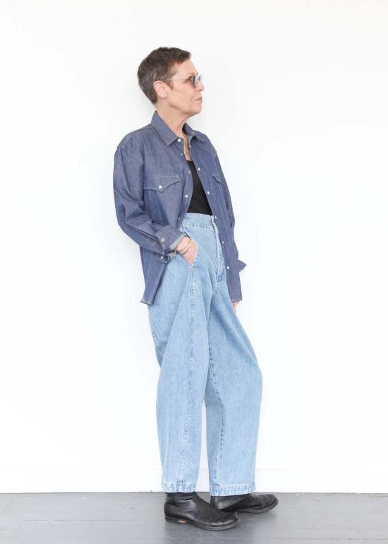  Nicholson & Nicholson 데님 자켓 니콜슨 & 니콜슨 브렌다 셔츠 - NICHOLSON & NICHOLSON