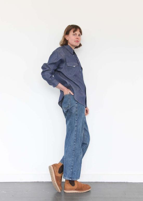  Nicholson & Nicholson 데님 자켓 니콜슨 & 니콜슨 브렌다 셔츠 - NICHOLSON & NICHOLSON