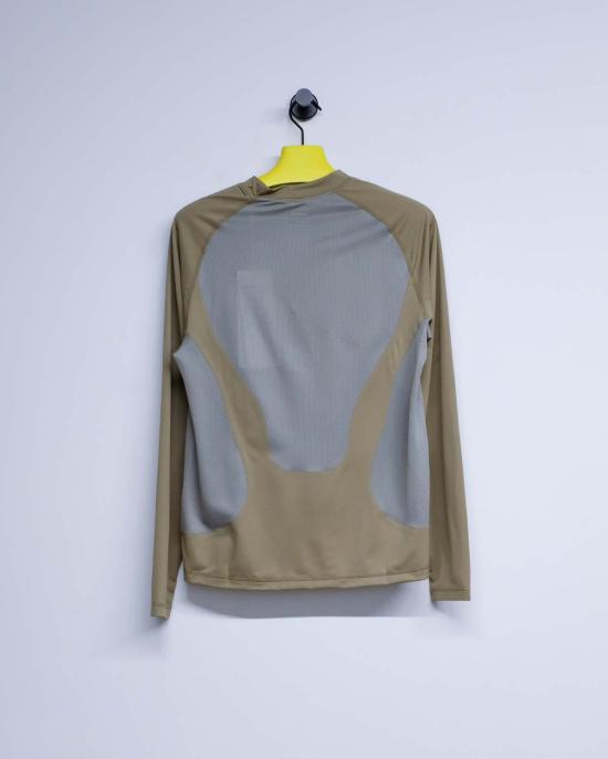  새티스파이 긴팔 티셔츠 Satisfy Aura Lite Tech 롱 티 아미 그린 - SATISFY