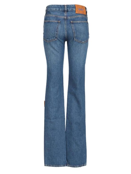  오프화이트 데님 팬츠 오프 화이트 브리트니 진 미디엄 블루 - OFF WHITE