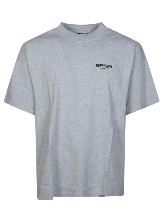 26SS 리프레젠트 반팔 티셔츠 OCM41114 158 GRIGIO