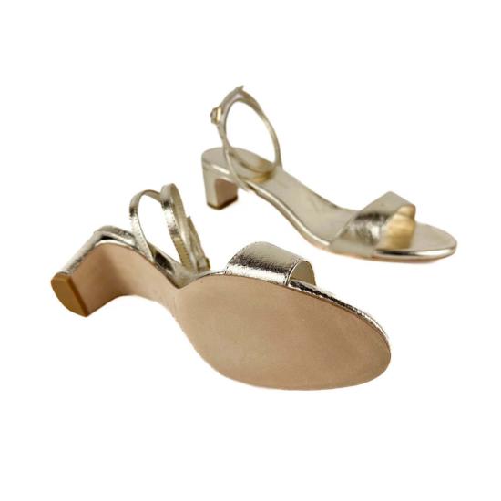  로플러랜달 샌들 뢰플러 랜달 앨리스 레더  샴페인 - LOEFFLER RANDALL