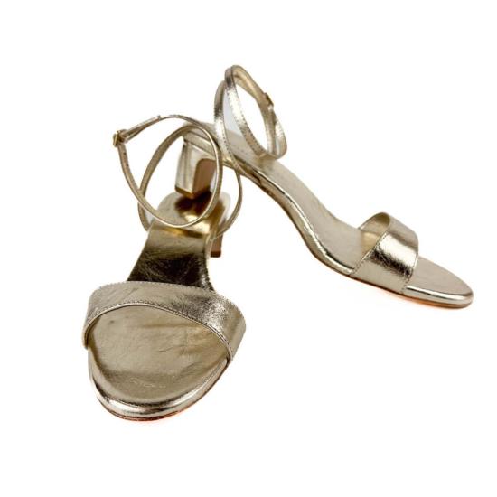  로플러랜달 샌들 뢰플러 랜달 앨리스 레더  샴페인 - LOEFFLER RANDALL