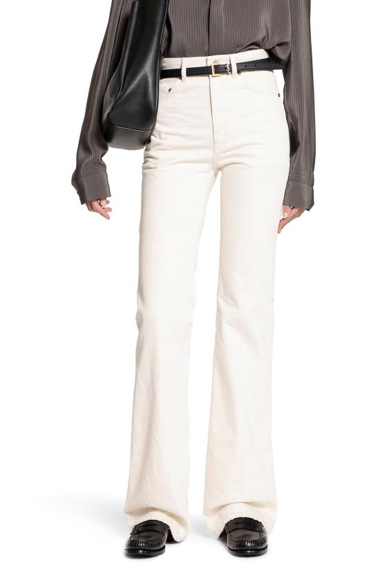  생로랑 팬츠 823599Y30UA9100 Off white - SAINT LAURENT