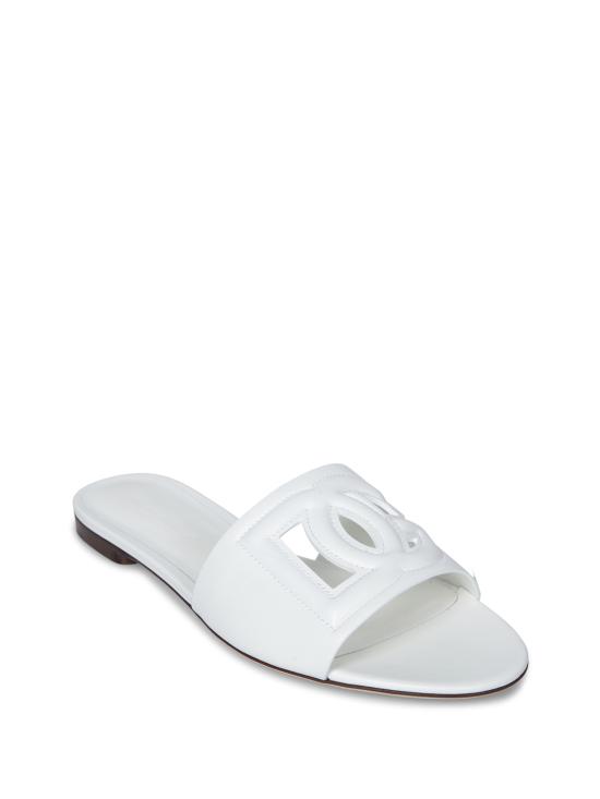 26FW 돌체앤가바나 뮬/슬리퍼 CQ0436 AY329 80001 White - DOLCE & GABBANA