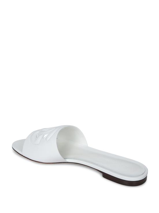 26FW 돌체앤가바나 뮬/슬리퍼 CQ0436 AY329 80001 White - DOLCE & GABBANA
