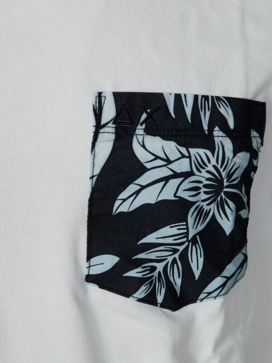 25SS 썬 68 반팔 티셔츠 T35103 01 BIANCO - SUN 68