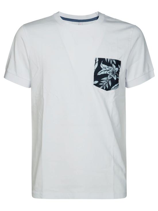 25SS 썬 68 반팔 티셔츠 T35103 01 BIANCO