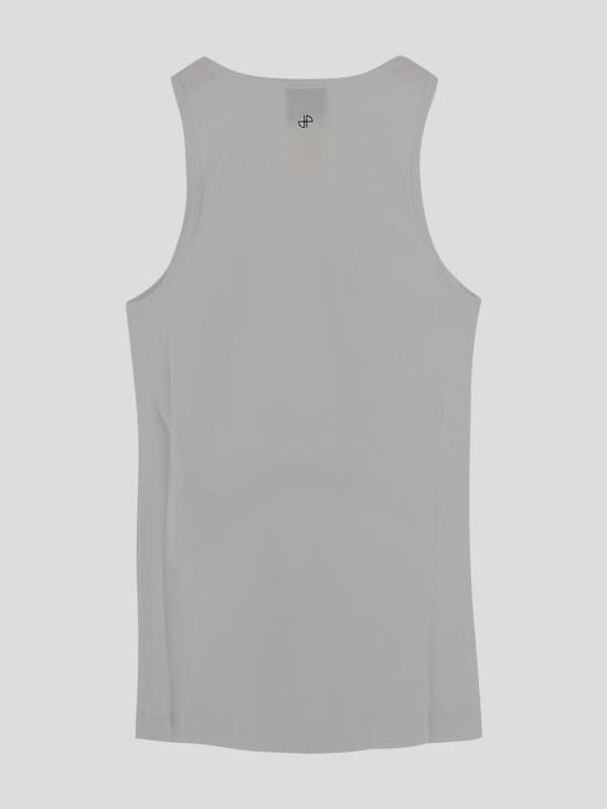 25SS 파투 민소매 티셔츠 JE0150ESSENTIEL 001W White - PATOU