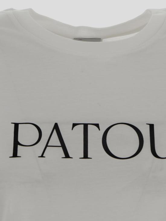 25SS 파투 반팔 티셔츠 JE0290ESSENTIEL 001W White - PATOU