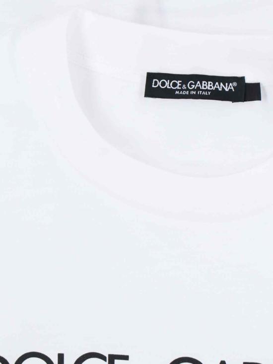 25SS 돌체앤가바나 반팔 티셔츠 F8U10T G7H4P W0800 White - DOLCE & GABBANA