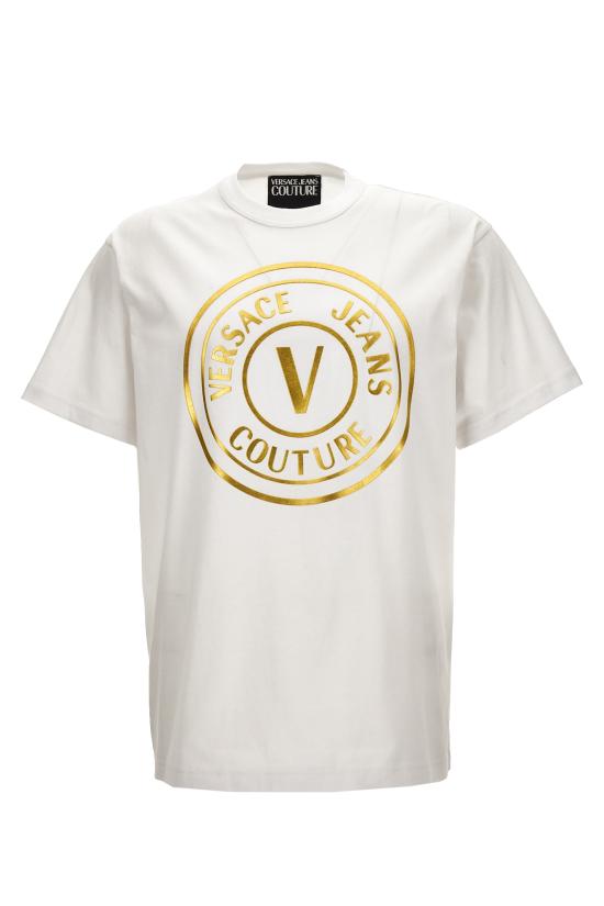 25SS 베르사체 반팔 티셔츠 78GAHT01 CJ00TG03 White