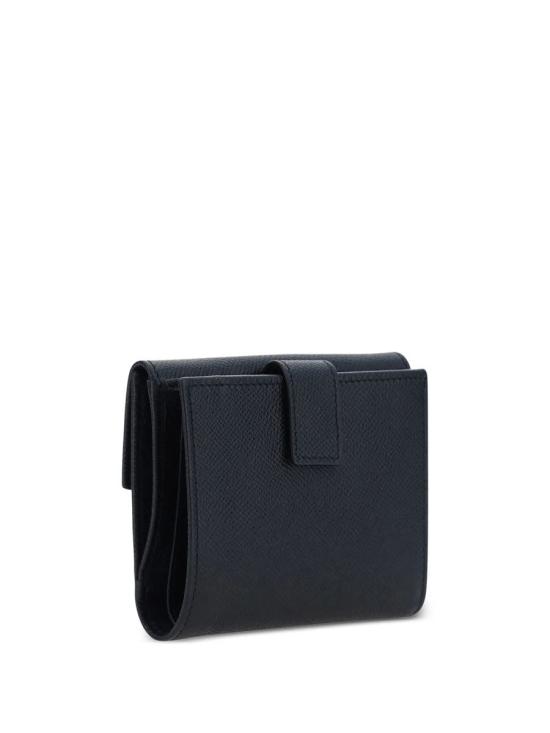 25FW 살바토레 페라가모 간치니 반지갑 22C877673998 Black - SALVATORE FERRAGAMO