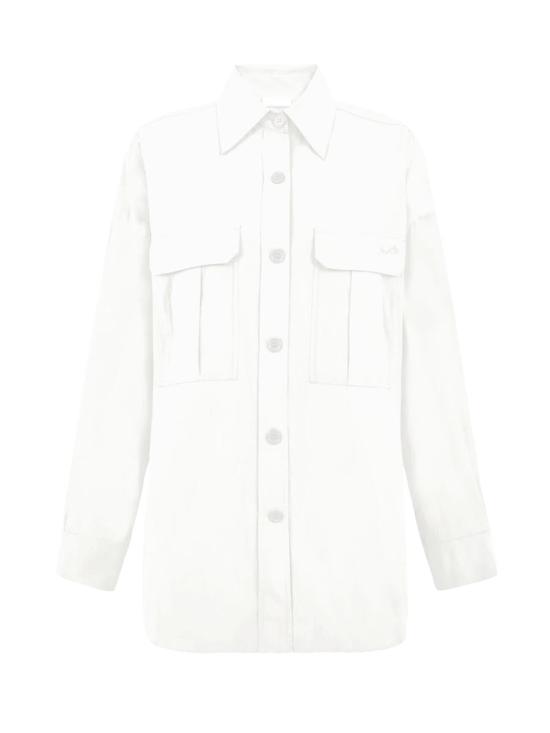 25SS 파로쉬 셔츠 D380629NINJA 001 BIANCO White