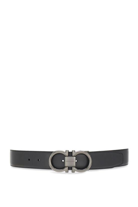 25FW 살바토레 페라가모 가죽 벨트 679938780999 DARK SILVER